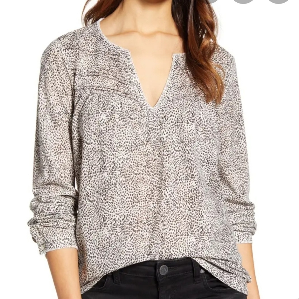 Lucky Cheetah Print Top